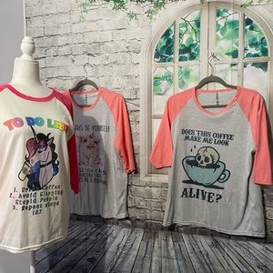 Set 3 t shirt girls size 2 XL (17)